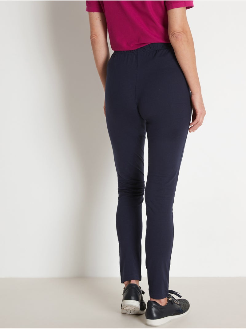 Lot de 2 leggings - DAXON Blanc/Marine - Kiabi