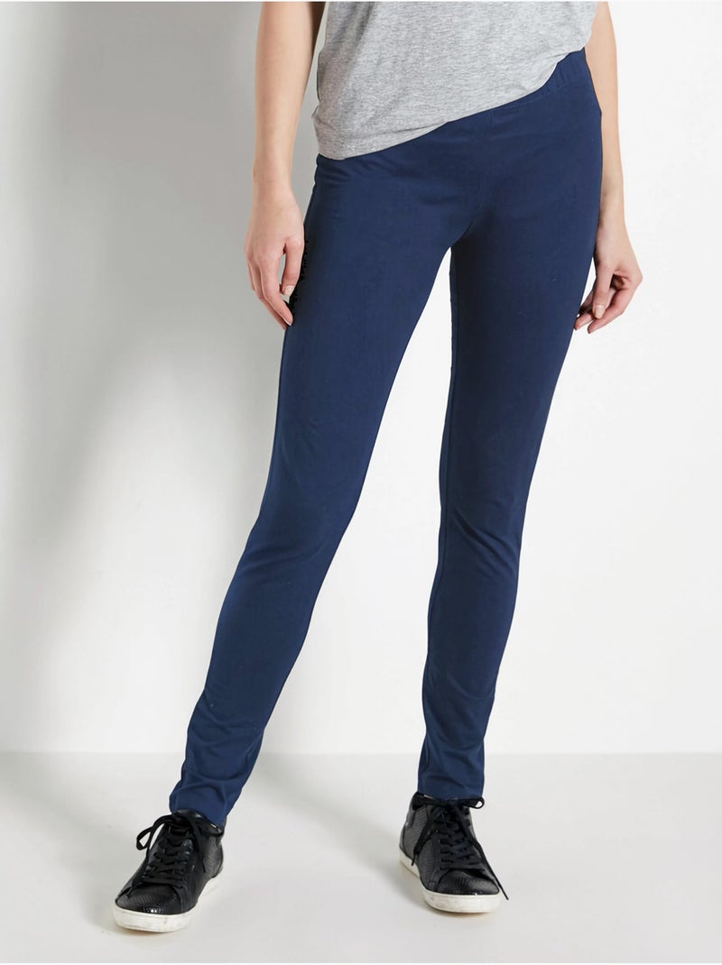 Lot de 2 leggings - DAXON Bleu Noir - Kiabi