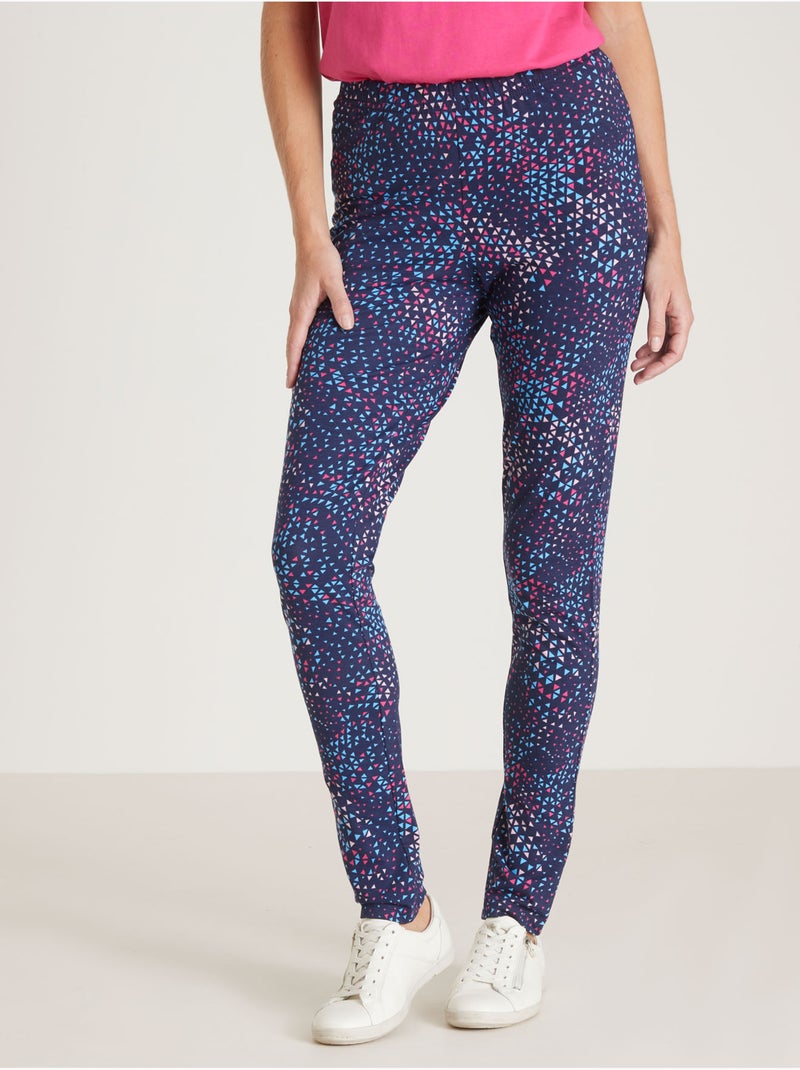 Lot de 2 leggings - DAXON Bleu Rose - Kiabi
