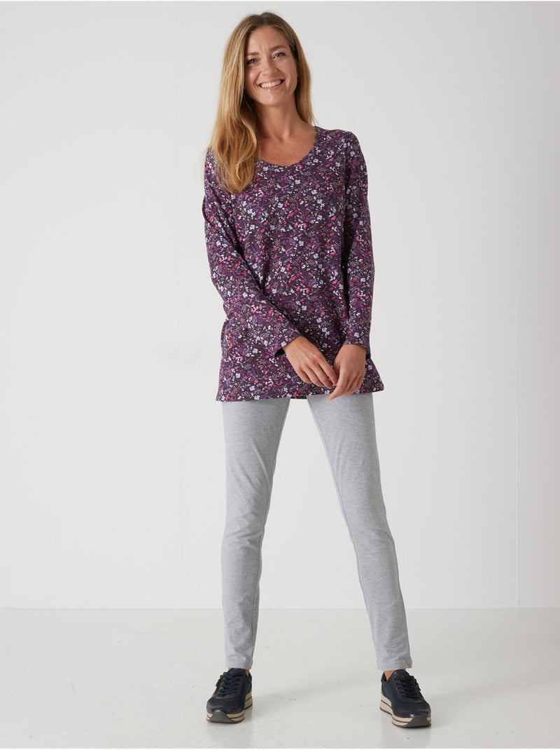 Lot de 2 leggings - DAXON Gris chiné - Kiabi