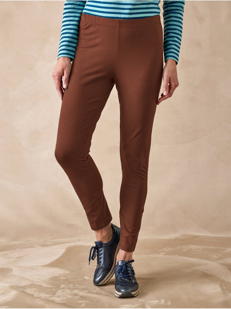 Lot de 2 leggings - DAXON Marron/Beige/Noir - Kiabi