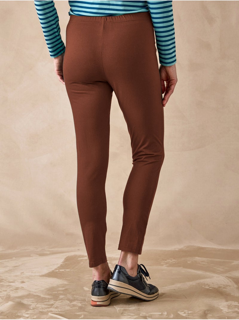 Lot de 2 leggings - DAXON Marron/Beige/Noir - Kiabi