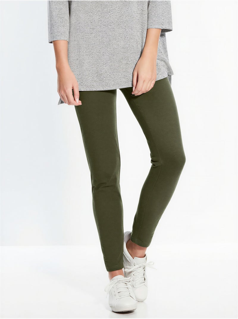 Lot de 2 leggings - DAXON Noir Kaki - Kiabi