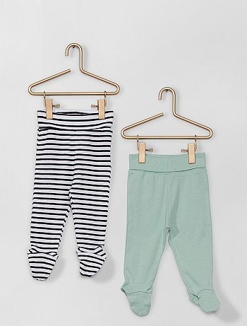 Lot de 2 leggings avec pieds éco-conçu