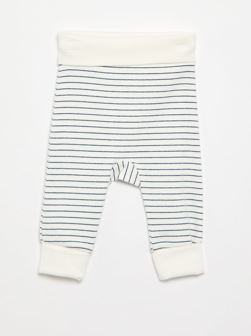 Lot de 2 leggings Bleu - Kiabi