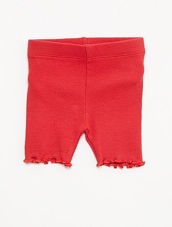 Lot de 2 leggings côtelés