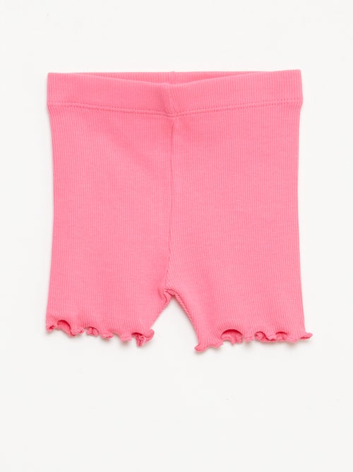 Lot de 2 leggings côtelés - Kiabi