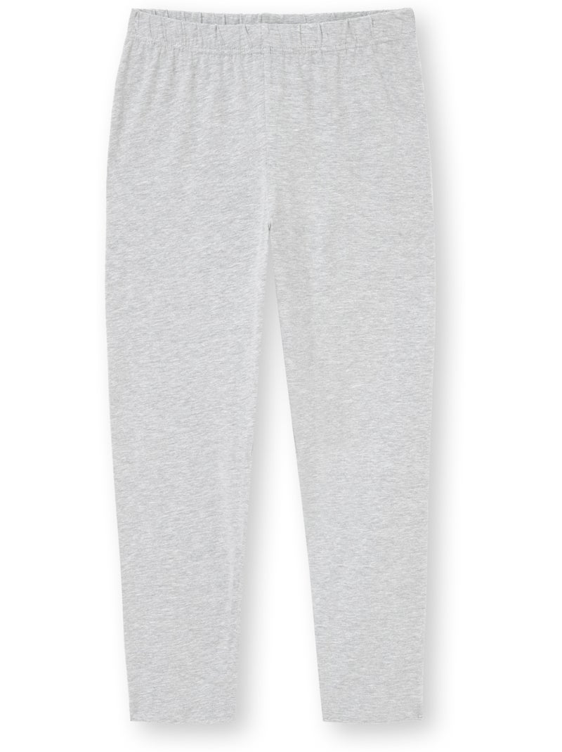 Lot de 2 leggings courts - DAXON Gris chiné - Kiabi