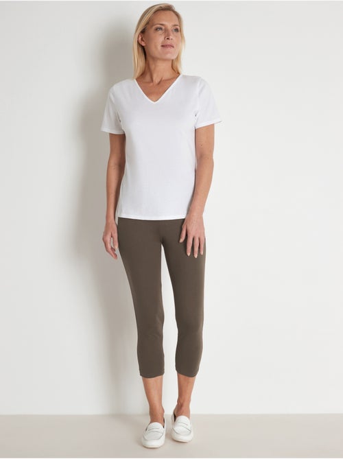 Lot de 2 leggings courts - DAXON - Kiabi