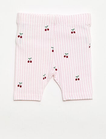 Lot de 2 leggings courts