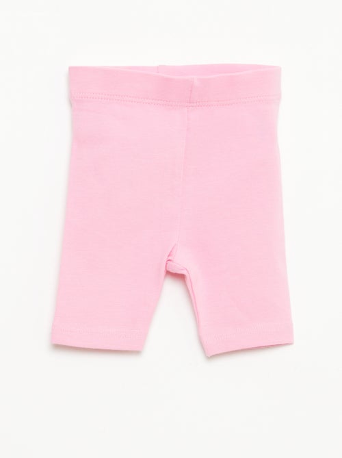 Lot de 2 leggings courts - Kiabi