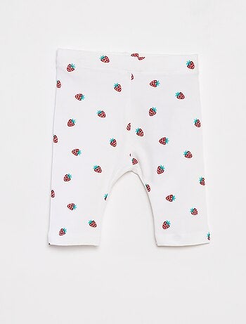 Lot de 2 leggings courts