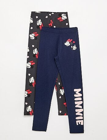 Lot de 2 leggings 'Disney' en jersey