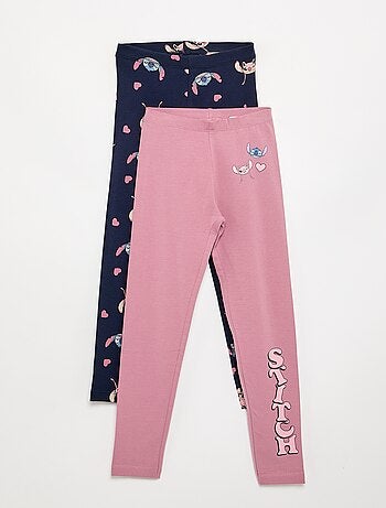Lot de 2 leggings 'Disney' en jersey