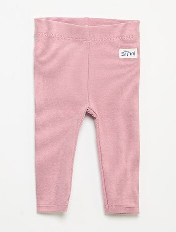 Lot de 2 leggings 'Disney' en maille côtelée