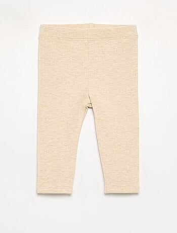 Lot de 2 leggings en molleton