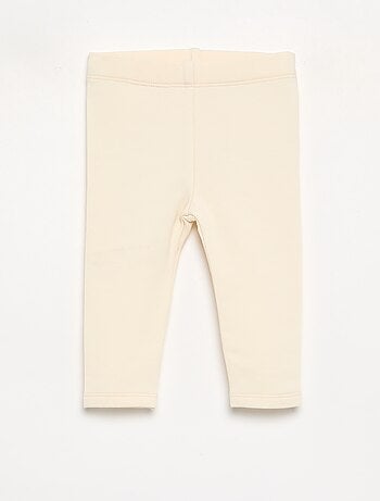 Lot de 2 leggings en molleton
