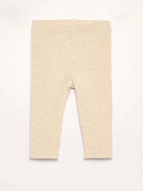 Lot de 2 leggings en molleton - Kiabi Lot de 2 leggings en molleton - Kiabi