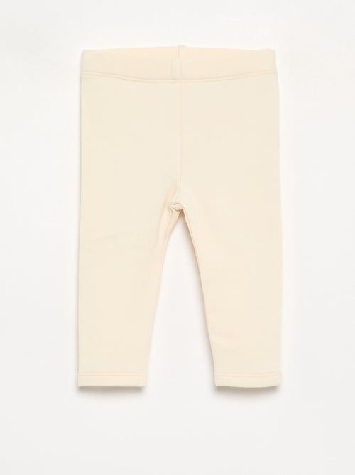 Lot de 2 leggings en molleton - Kiabi Lot de 2 leggings en molleton - Kiabi