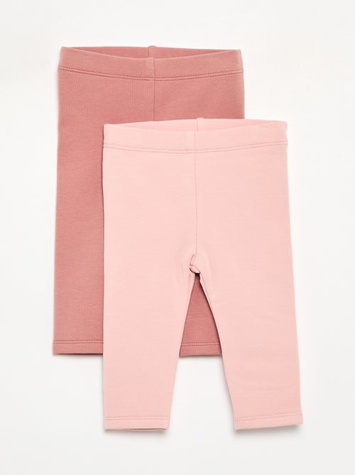 Lot de 2 leggings en molleton - Kiabi Lot de 2 leggings en molleton - Kiabi
