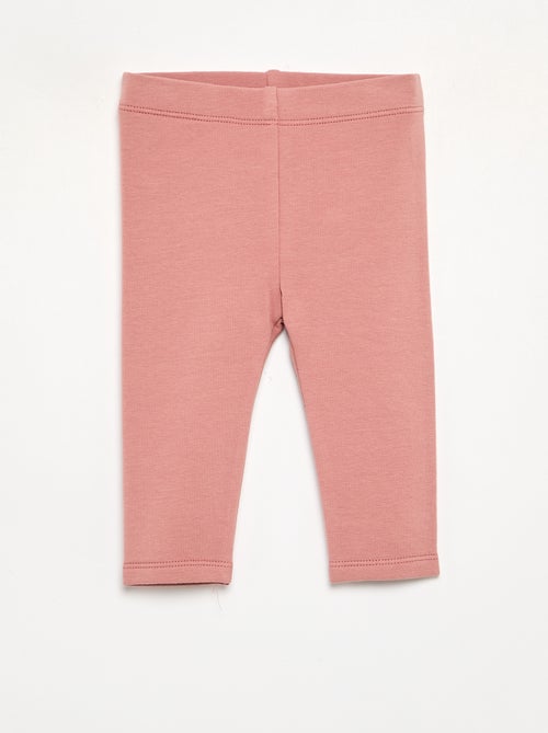 Lot de 2 leggings en molleton - Kiabi Lot de 2 leggings en molleton - Kiabi
