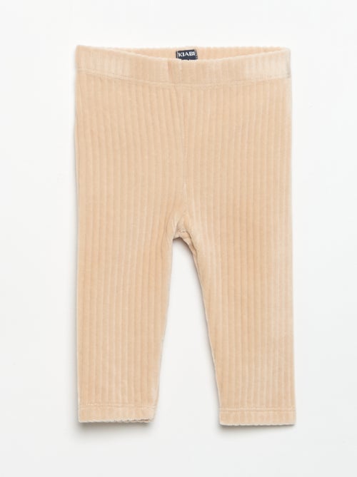 Lot de 2 leggings en velours côtelé - Kiabi Lot de 2 leggings en velours côtelé - Kiabi