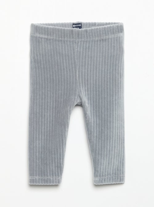 Lot de 2 leggings en velours côtelé - Kiabi Lot de 2 leggings en velours côtelé - Kiabi