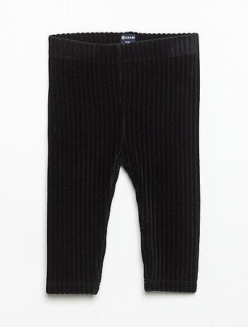 Lot de 2 leggings en velours côtelé