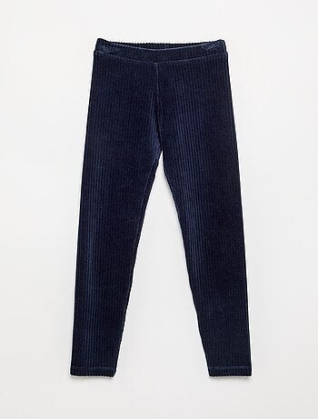 Lot de 2 leggings en velours côtelé