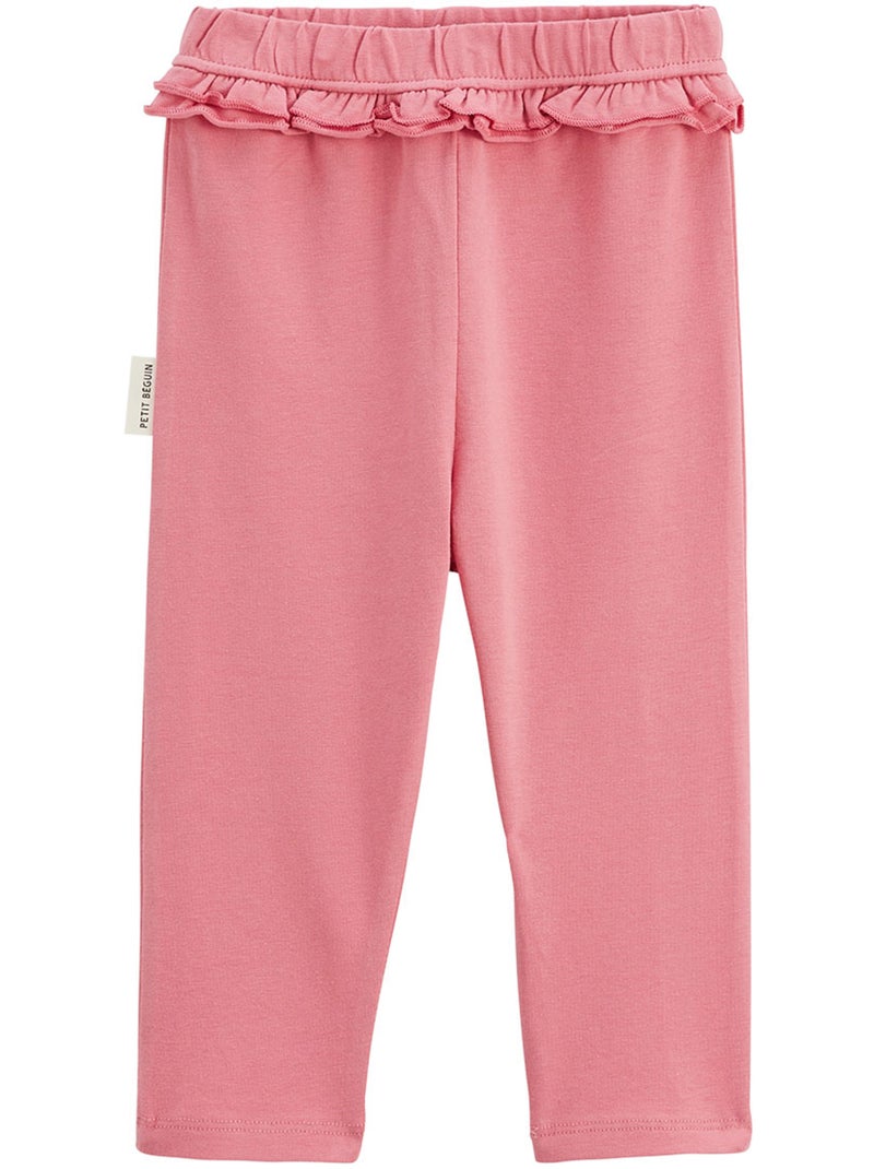 Lot de 2 leggings enfant Anaelle Rose - Kiabi