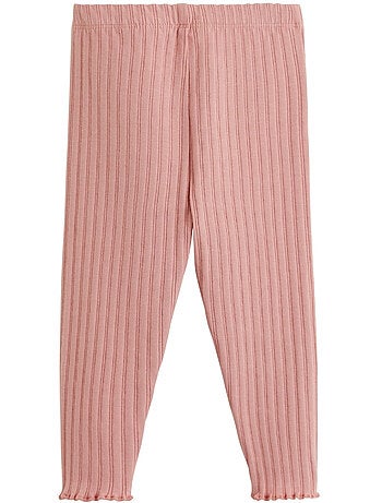 Lot de 2 leggings enfant côtelés Cléo