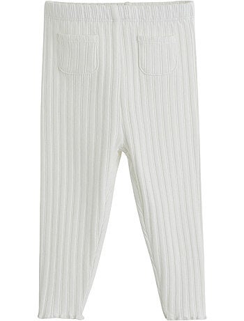 Lot de 2 leggings enfant côtelés Cléo