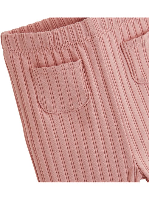 Lot de 2 leggings enfant côtelés cléo - Kiabi Lot de 2 leggings enfant côtelés cléo - Kiabi