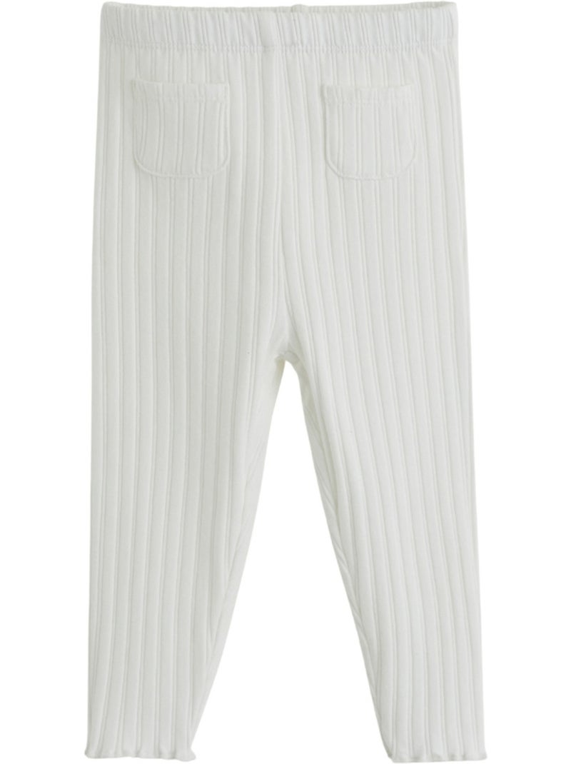 Lot de 2 leggings enfant côtelés Cléo Rose - Kiabi