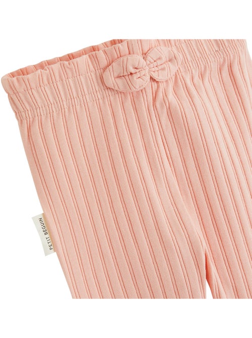 Lot de 2 leggings enfant côtelés dina - Kiabi Lot de 2 leggings enfant côtelés dina - Kiabi