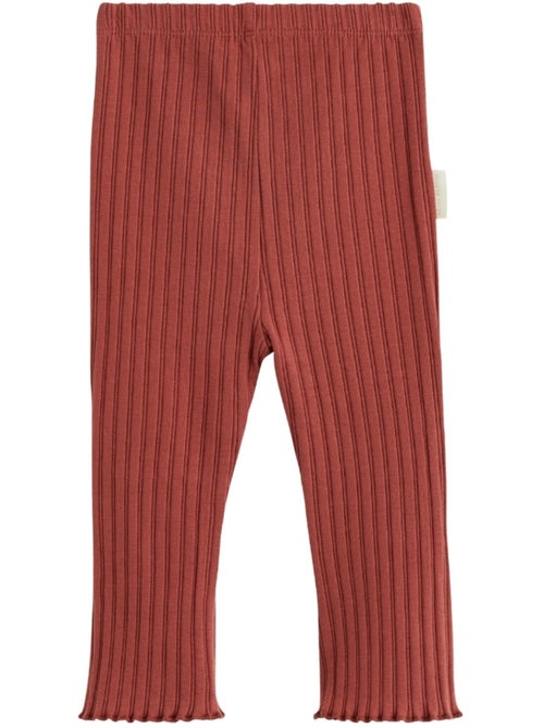 Lot de 2 leggings enfant côtelés léa - Kiabi Lot de 2 leggings enfant côtelés léa - Kiabi