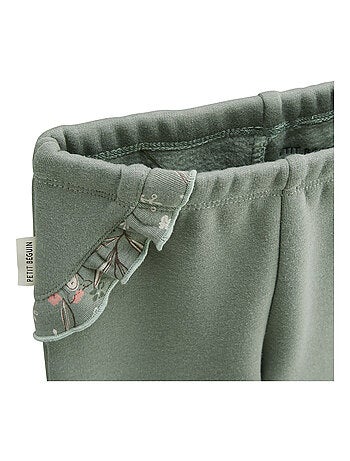 Lot de 2 leggings enfant en molleton ultra chaud Lison