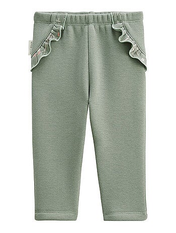 Lot de 2 leggings enfant en molleton ultra chaud Lison