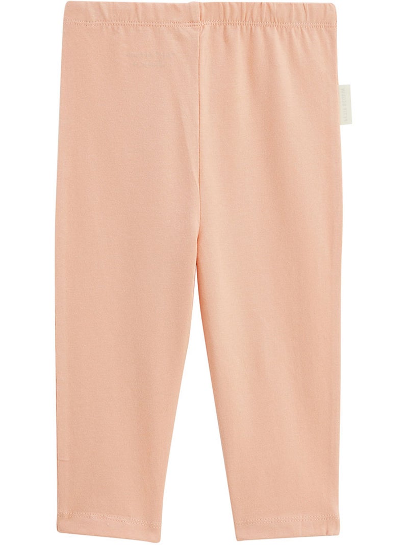 Lot de 2 leggings enfant Santa Giulia Orange corail - Kiabi