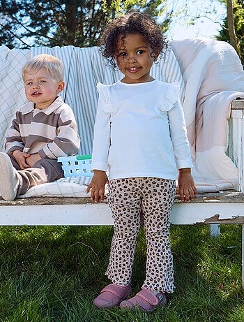 Lot de 2 leggings flare