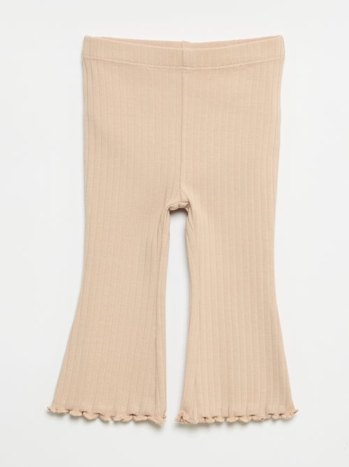 Lot de 2 leggings flare - Kiabi Lot de 2 leggings flare - Kiabi