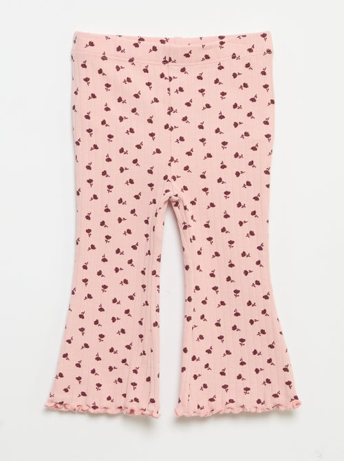 Lot de 2 leggings flare - Kiabi Lot de 2 leggings flare - Kiabi