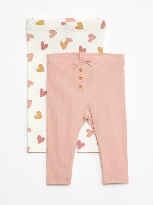 Lot de 2 leggings long - Kiabi