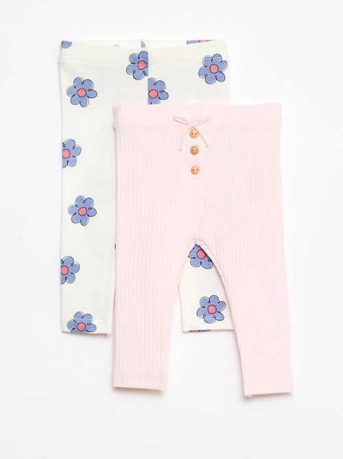 Lot de 2 leggings long - Kiabi