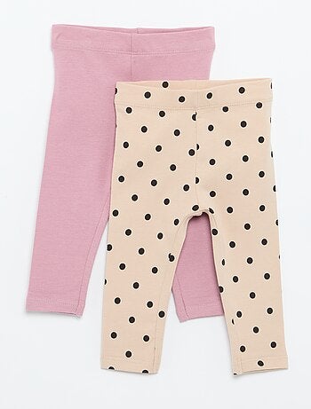 Lot de 2 leggings longs