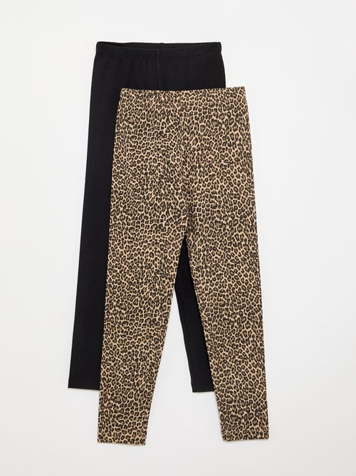 Lot de 2 leggings longs - Kiabi