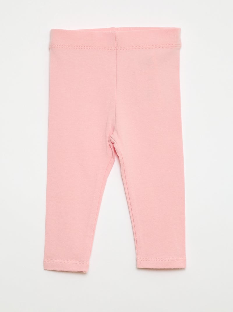 Lot de 2 leggings longs Blanc - Kiabi