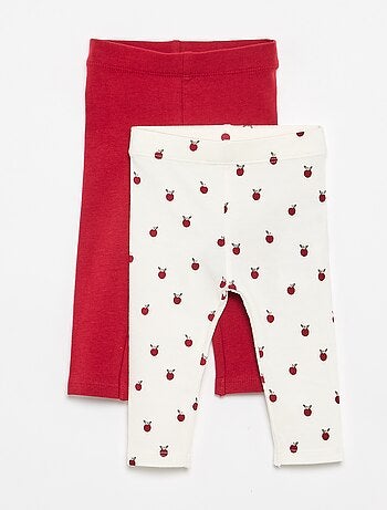 Lot de 2 leggings longs