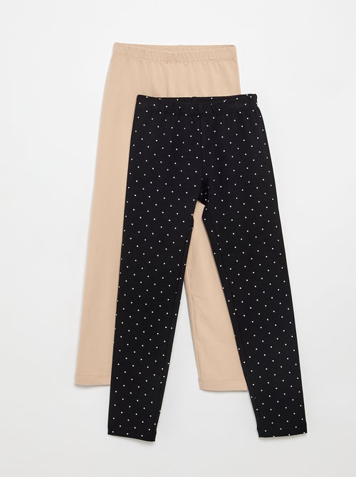 Lot de 2 leggings longs - Kiabi