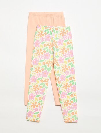 Lot de 2 Leggings longs